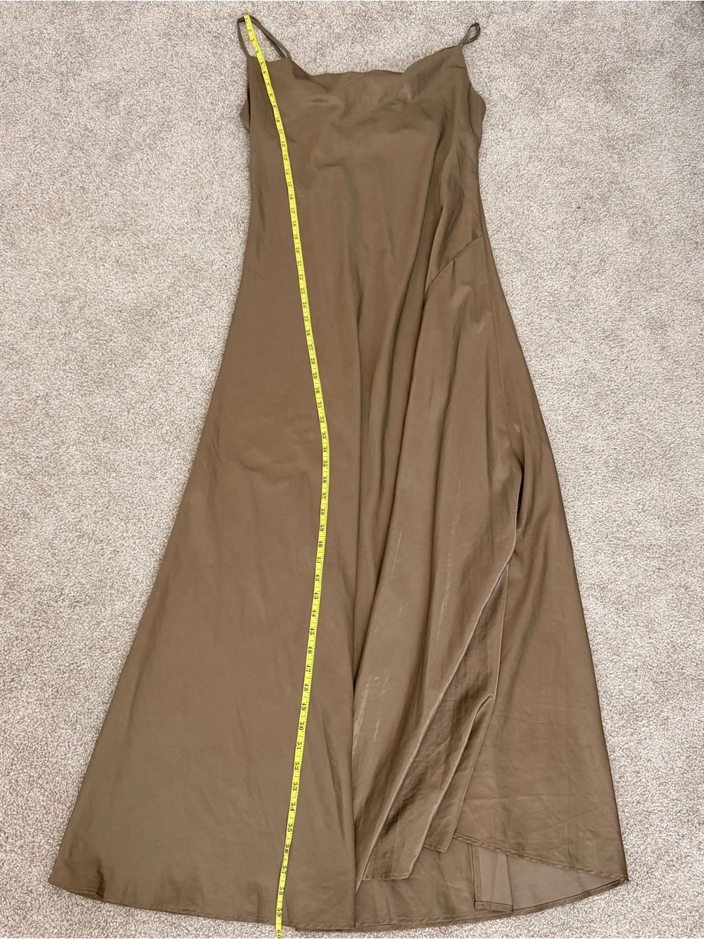 TOV Noir Slip Dress
